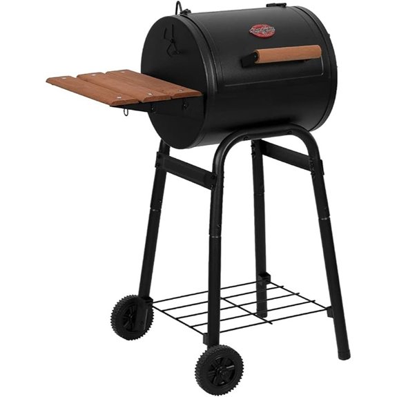 portable charcoal grill smoker