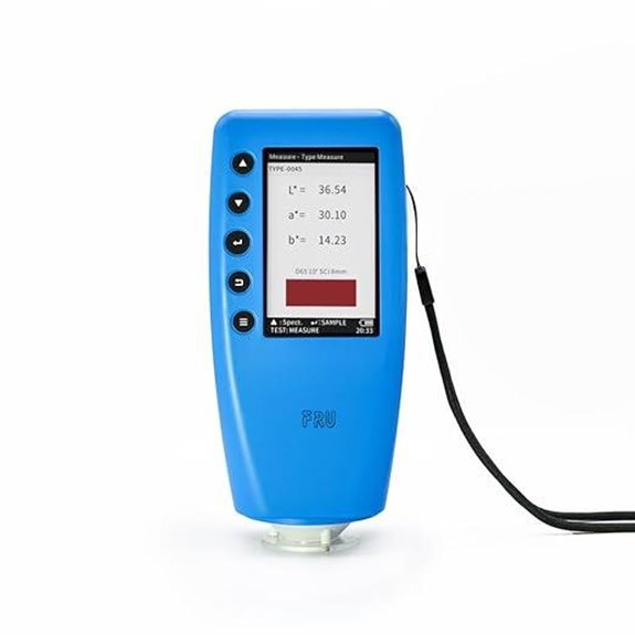 Digital Handheld Colorimeter for Precise Color Testing