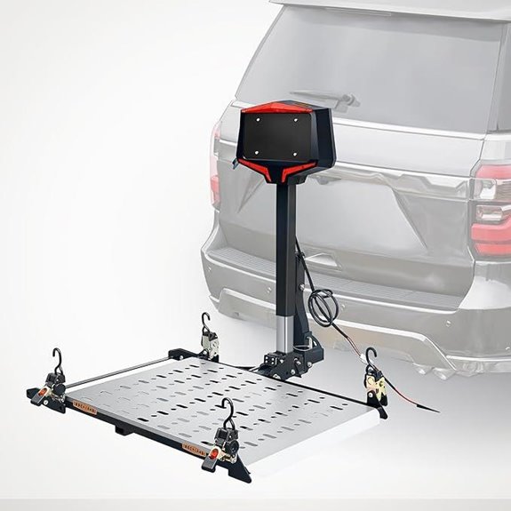 Rockland Foldable Electric Wheelchair Carrier (350 lbs)