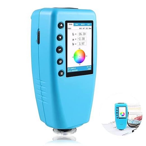 Portable Handheld Colorimeter with True-Color Display