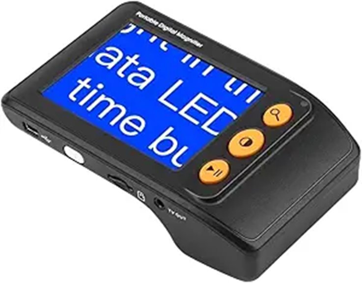 Eyoyo Digital Magnifier Portable Video Reading Aid