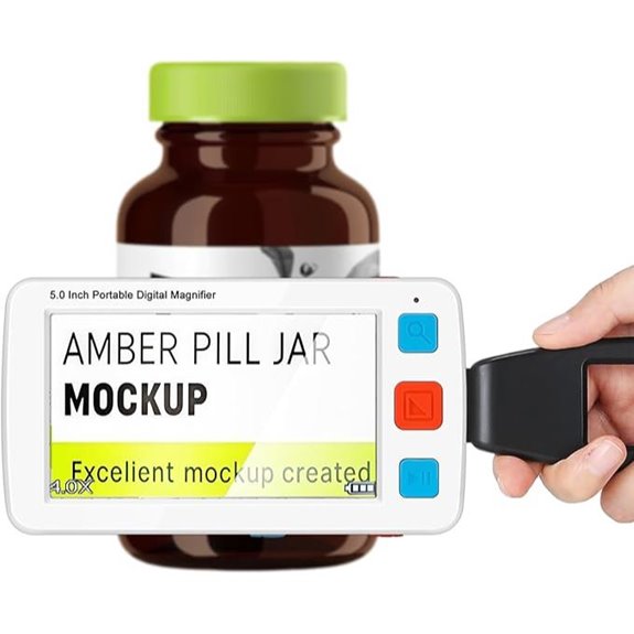 portable magnifier with zoom