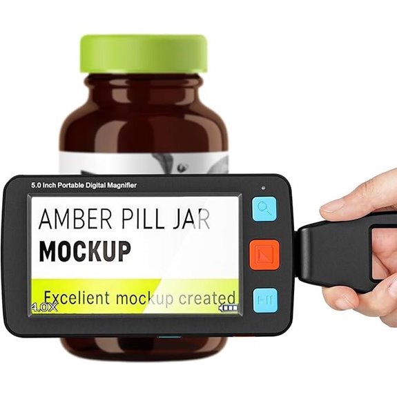 Portable Digital Magnifier with 4X-32X Zoom