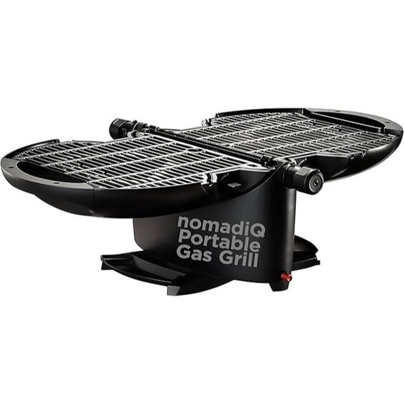 NOMADIQ Portable Propane Gas Grill for Outdoors