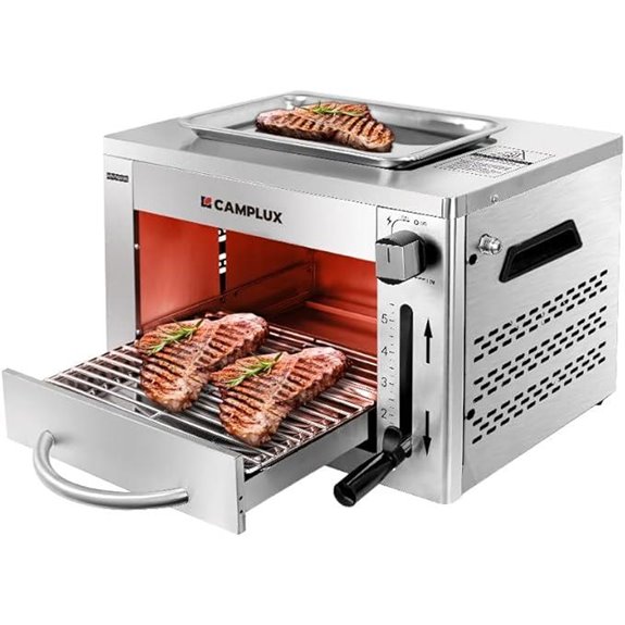 Camplux Propane Infrared Steak Grill Portable Gas Grill