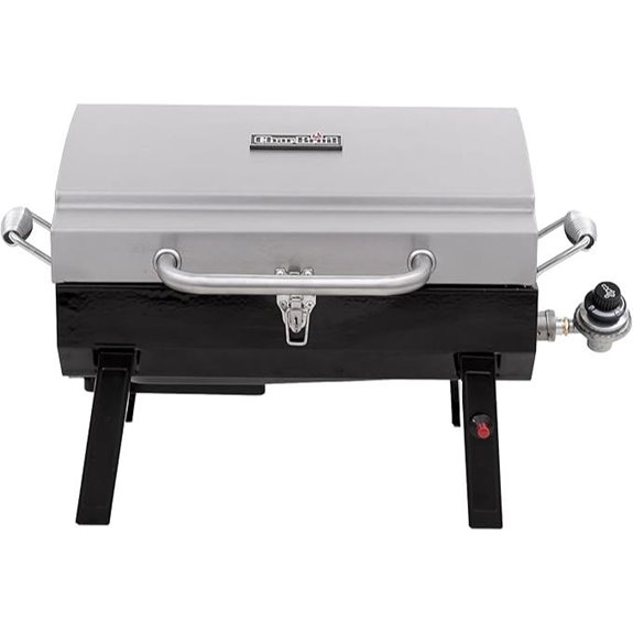 Charbroil 1-Burner Portable Gas Grill Stainless Steel - 465640214