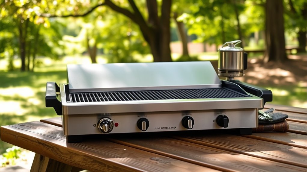 portable versatile camping grill