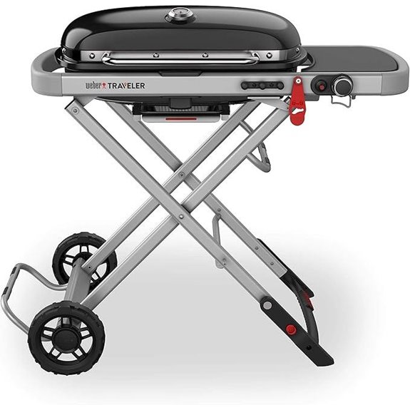 Weber Traveler Portable Propane Gas Grill