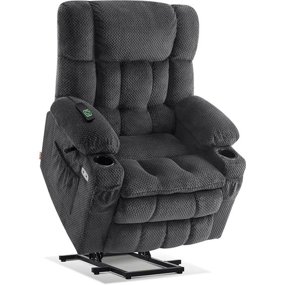 MCombo Power Lift Recliner with Massage Heat USB