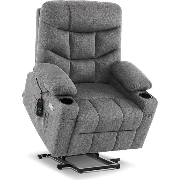 MCombo Power Lift Recliner with Extended Footrest