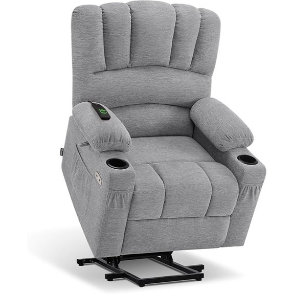 MCombo Power Lift Recliner with Heat & Massage