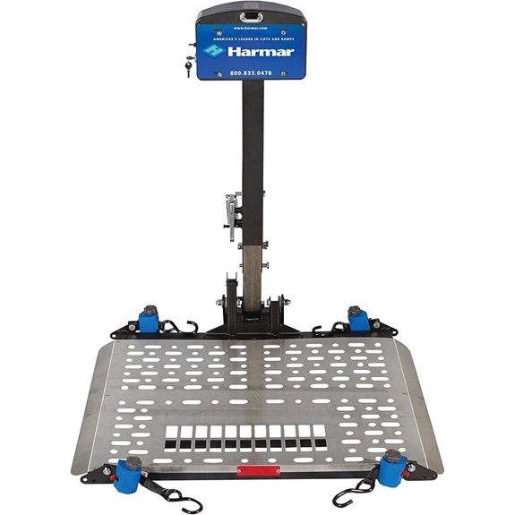 Harmar AL500 Power Wheelchair Lift with Hitch Adapter