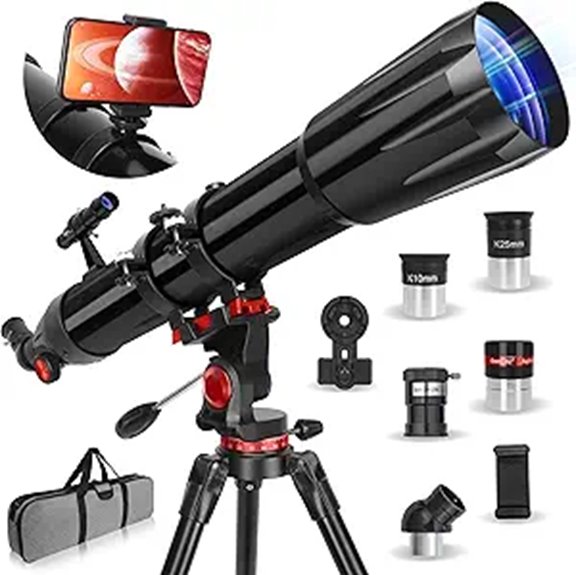 powerful 90mm telescope