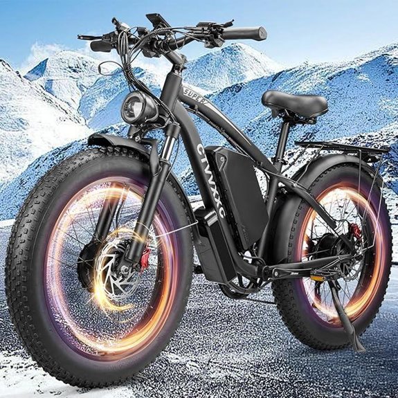 6000W Dual Motor Electric Mountain Bike
