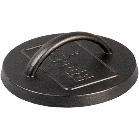 Lodge Pre-Seasoned Cast Iron Griddle Press