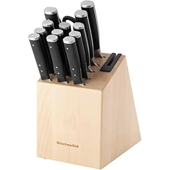 KitchenAid 14-Piece Gourmet Knife Block Set