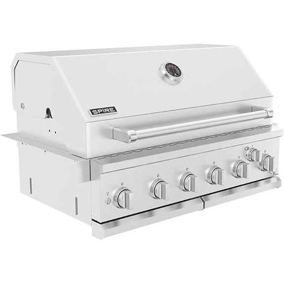 Spire Premium 6-Burner Stainless Steel Gas Grill