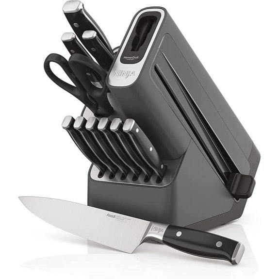 Ninja Foodi 12-Piece Premium Knife Set with Sharpener