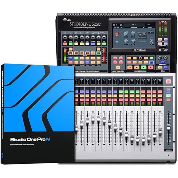 presonus 32 channel digital mixer