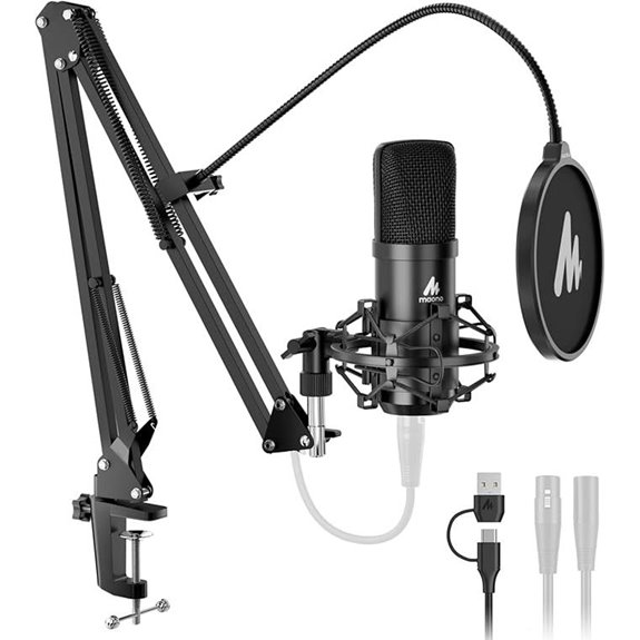 professional recording microphone kit