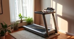 quiet apartment treadmill options