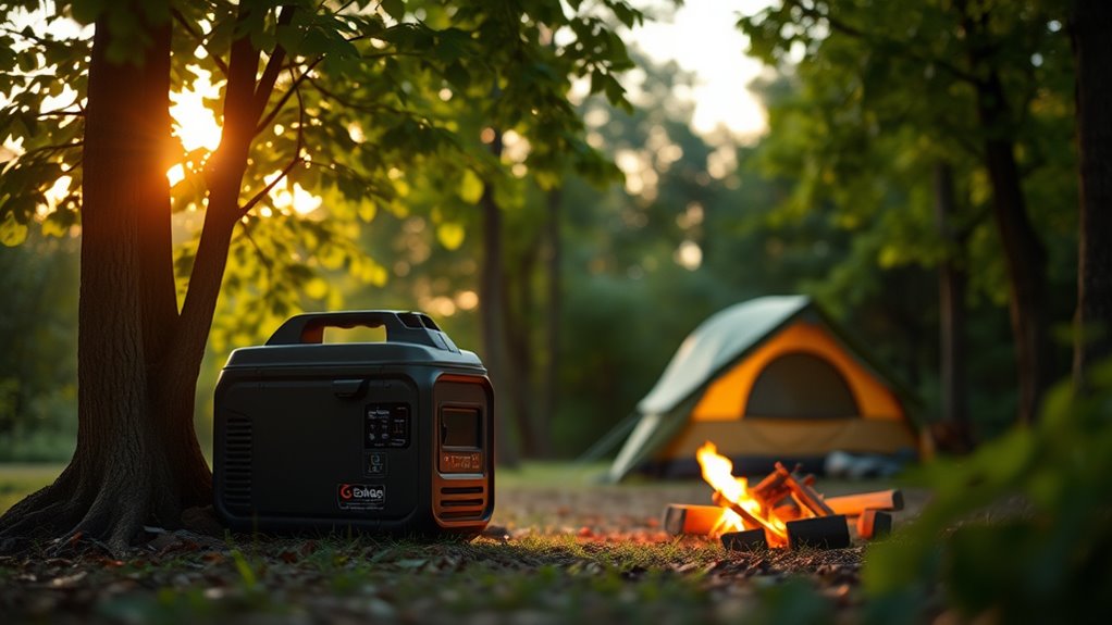 quiet efficient camping generator