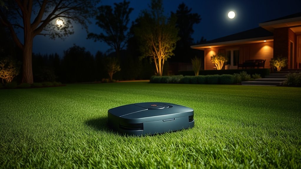 quiet night mowing considerations
