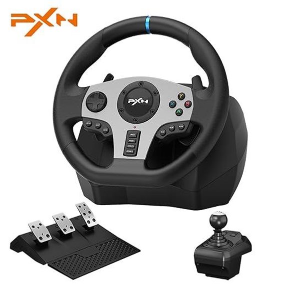 PXN Racing Wheel V9 with Pedals & Shifter
