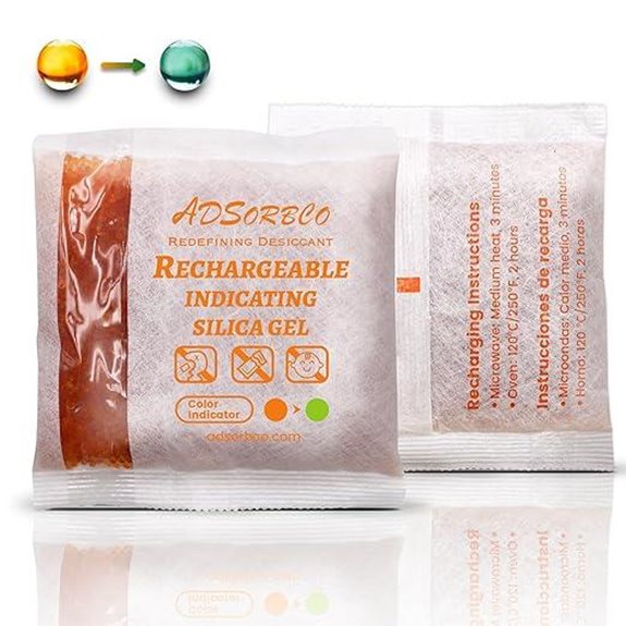 Adsorbco Rechargeable Desiccant Packets (2 Pack)