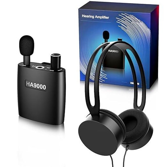 Personal Sound Amplifier HA9000 Rechargeable Hearing Device