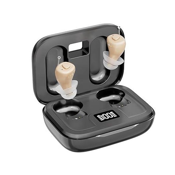 Rechargeable In-the-Ear Hearing Aids for Seniors