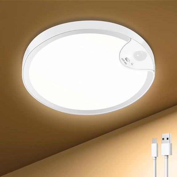 rechargeable motion sensor light