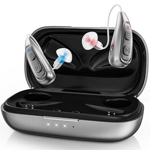 Rechargeable OTC Hearing Aids with Noise Cancelling