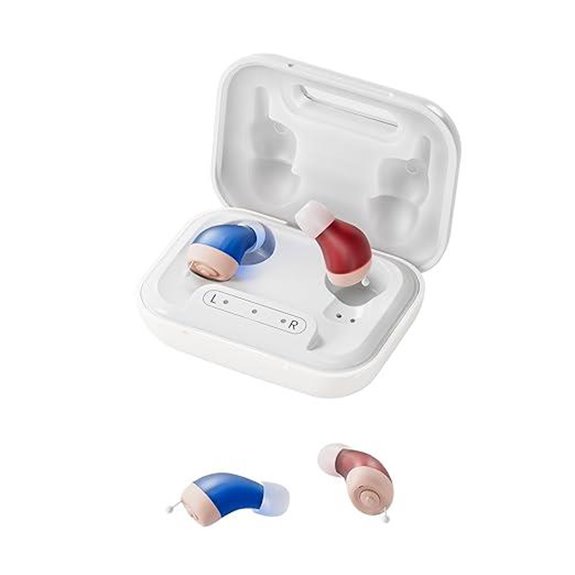 Rechargeable Hearing Aids for Seniors with Noise Reduction