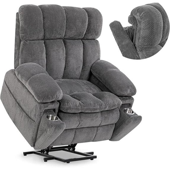 recliner with heat massage