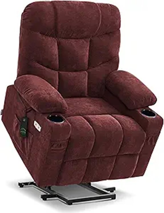 MCombo Power Recliner Chair with Footrest for Elderly