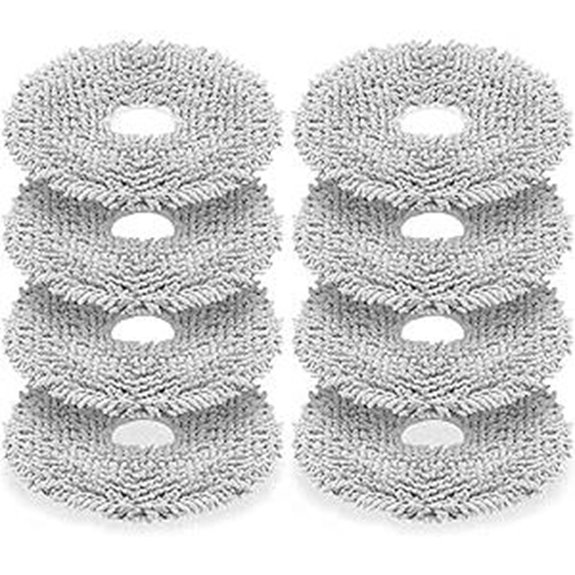 8 Pack Reusable Mop Pads for iRobot Roomba Vacuums