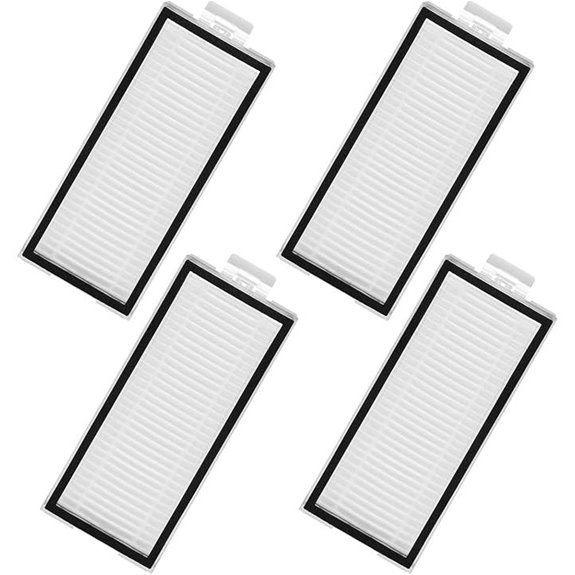 4 Pack True HEPA Filters for Roborock Q Series Vacuums