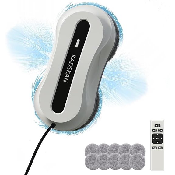 Automatic Window Cleaning Robot with Water Spray