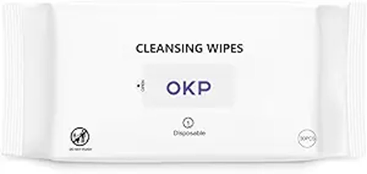 Cleansing Wipes for OKP Robot Vacuum (30 Pack)