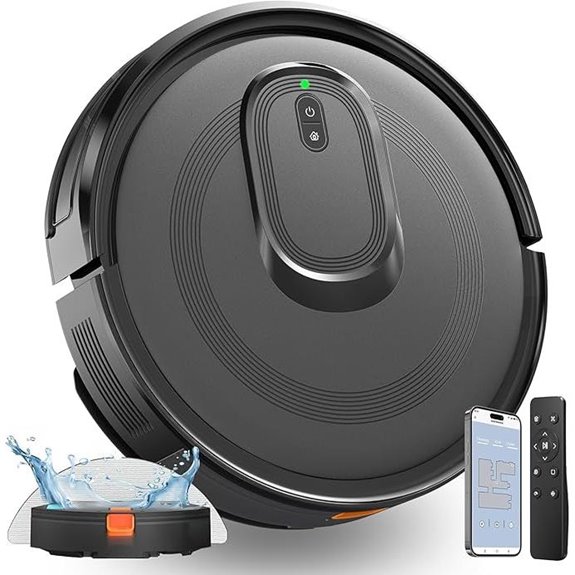2-in-1 Robot Vacuum and Mop with App & Alexa