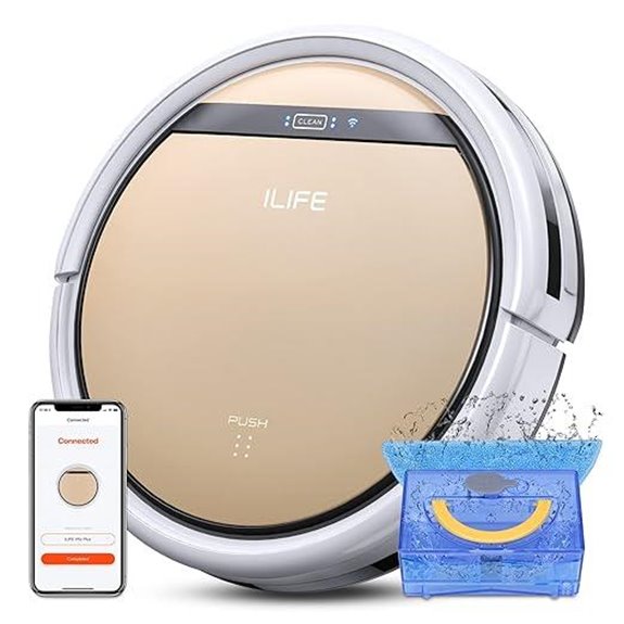 ILIFE V5s Plus Robot Vacuum with Mop & Wi-Fi