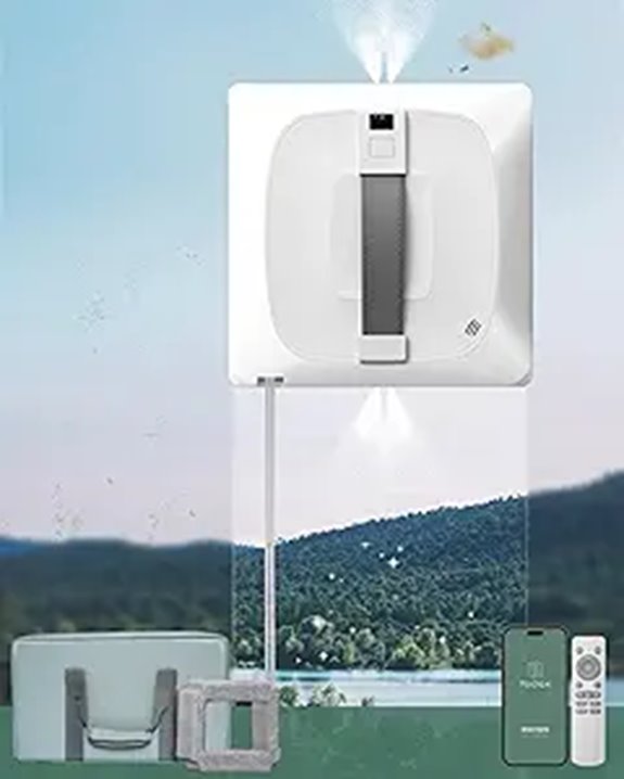 Yoolax Robot Window Cleaner with App & Remote