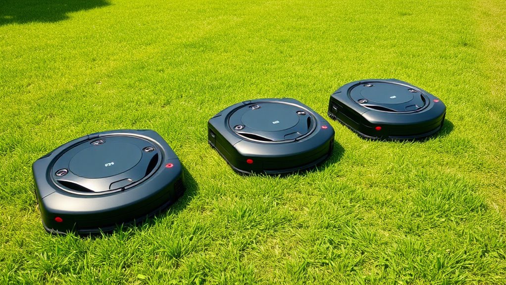 robotic mower feature considerations