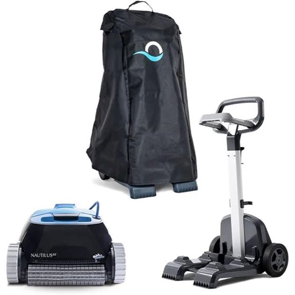 Dolphin Nautilus CC Robotic Pool Cleaner with Caddy