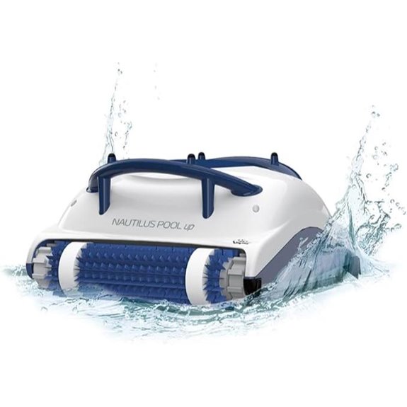 Dolphin Nautilus Robotic Pool Cleaner with Scrubber