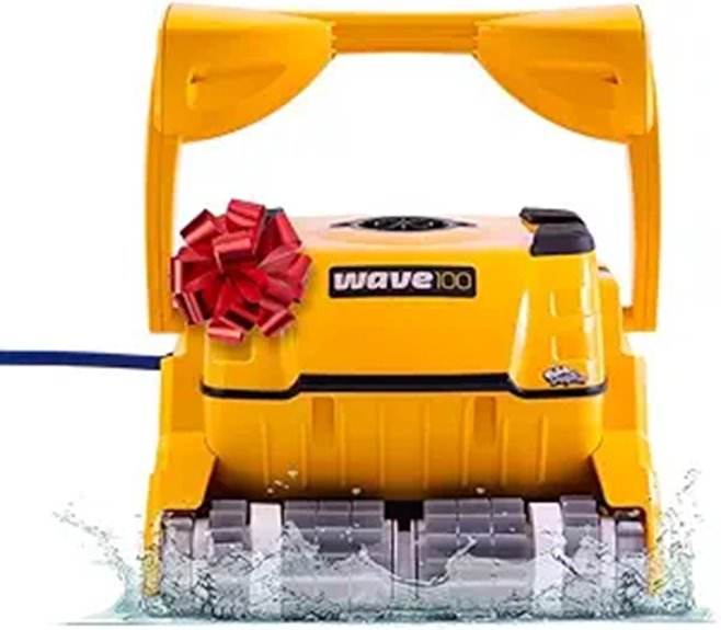 Dolphin Wave 100 Robotic Pool Cleaner with Remote