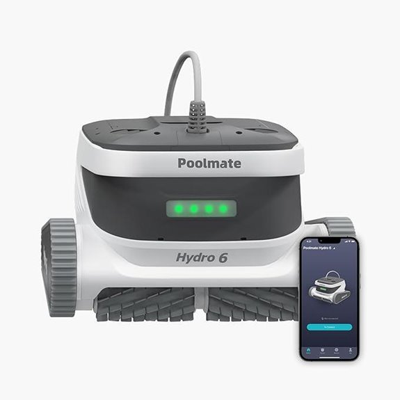 Hydro6 Robotic Pool Cleaner with App Control