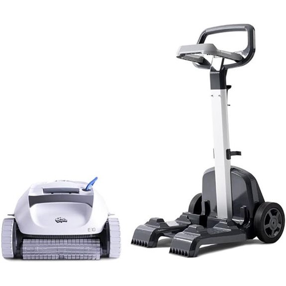 Dolphin E10 Robotic Pool Cleaner with Caddy