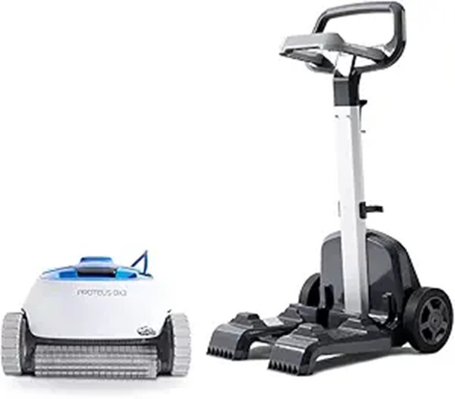 Dolphin Proteus DX3 Robotic Pool Cleaner with Caddy